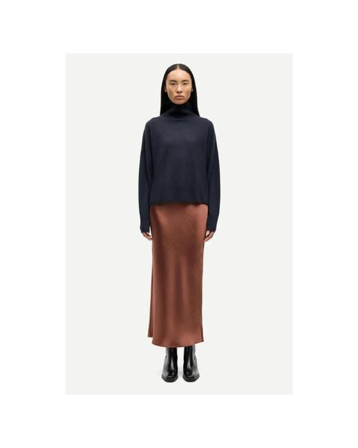 Samsøe & Samsøe Maxi Skirts in het Brown
