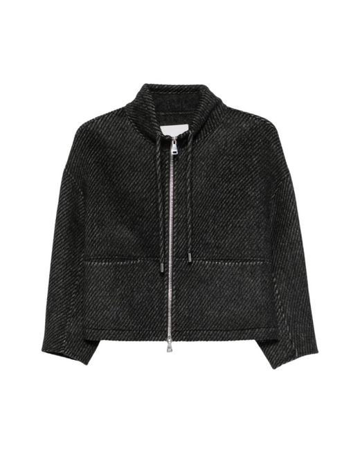 Light Jackets Ermanno Scervino de color Black