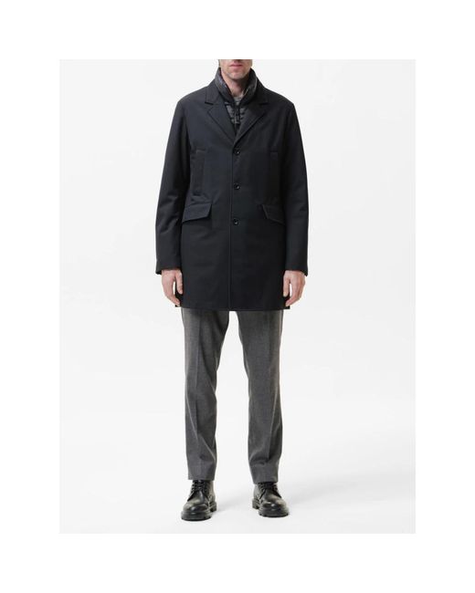 Single-Breasted Coats DUNO de hombre de color Blue