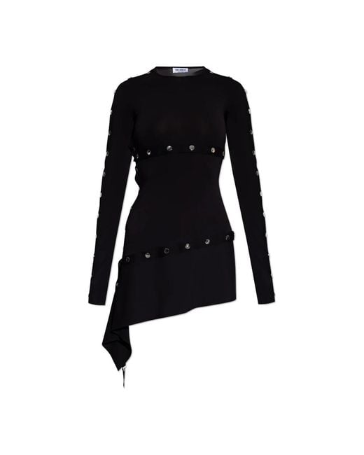 The Attico Black Short Dresses