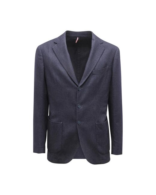 Santaniello Blue Blazers for men