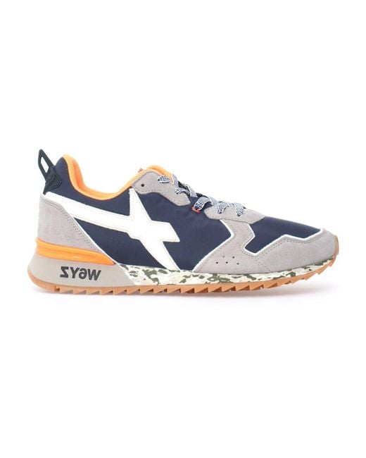 W6yz Blue Sneakers for men