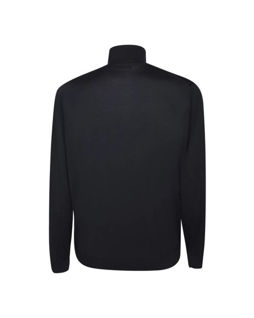Dell'Oglio Blue Turtlenecks for men
