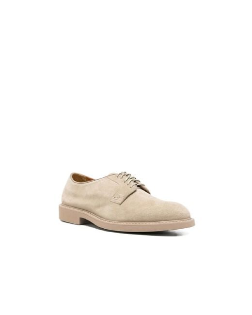 Doucal's Natural Laced Shoes for men