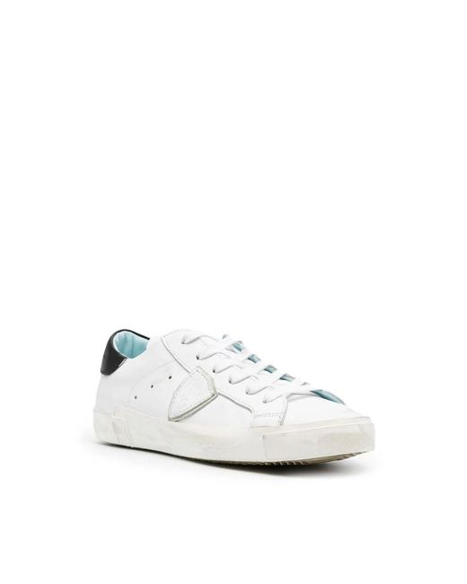 Philippe Model White Sneakers for men