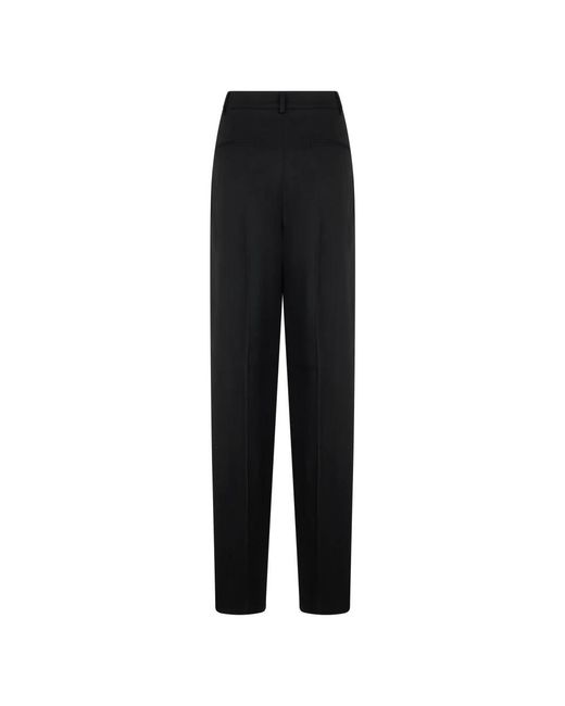 Moschino Black Tapered Trousers