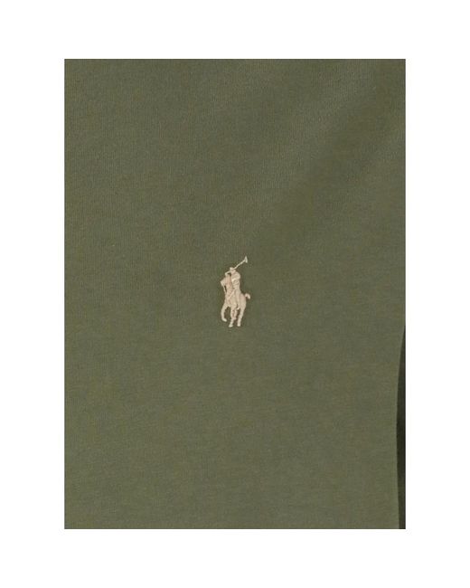Ralph Lauren Stylishe t-shirts für männer und frauen,grünes baumwoll-crew-neck t-shirt in Green für Herren