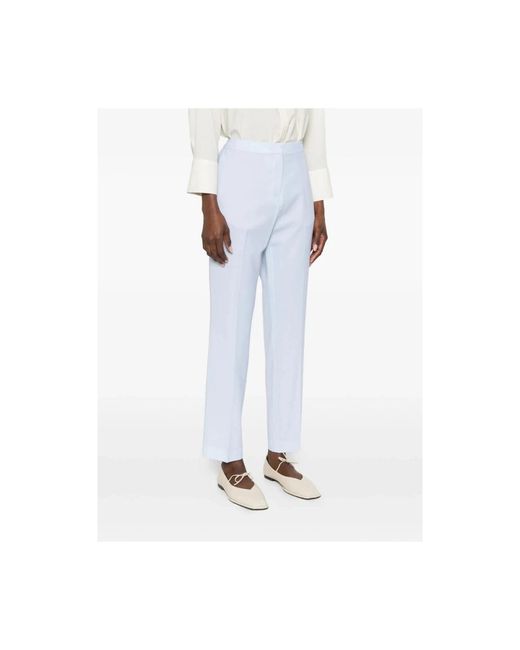 Fabiana Filippi Blue Cropped Trousers