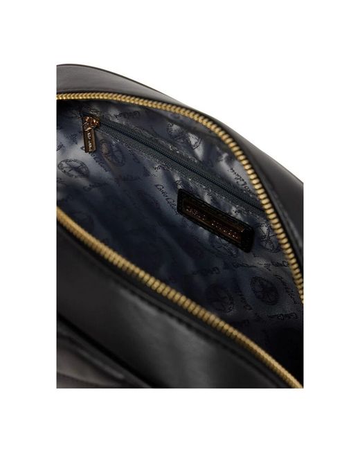 carlo colucci Black Gesteppte Kosmetiktasche Doga