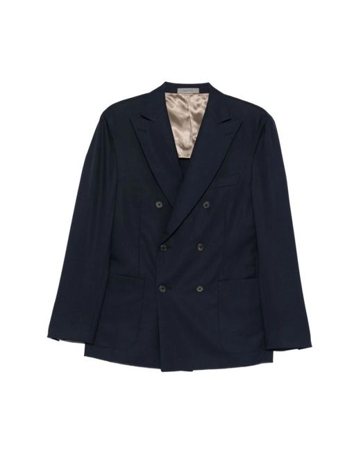 Corneliani Blue Blazers for men