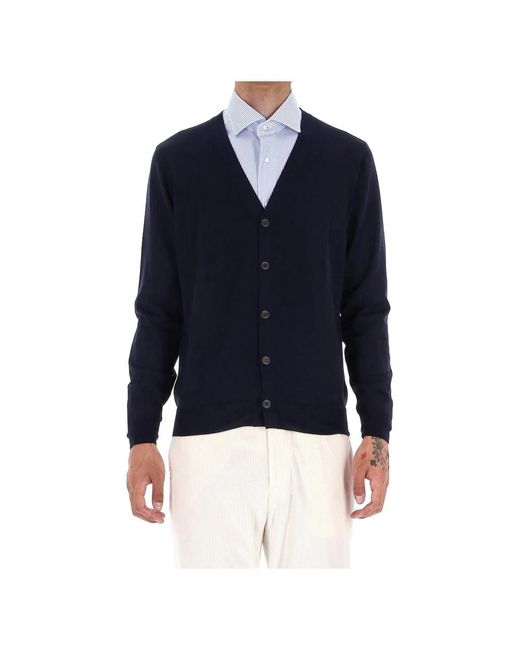 Drumohr Blue Cardigans for men