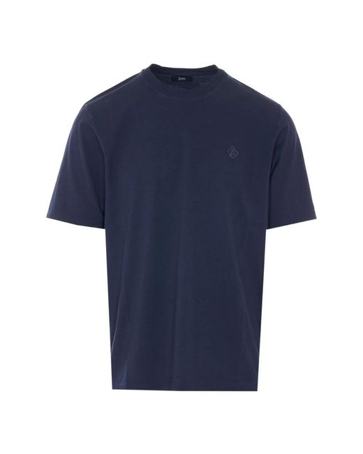 Herno Blue T-Shirts for men