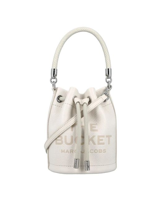 `` The Leather Back Bag '' Marc Jacobs en coloris White