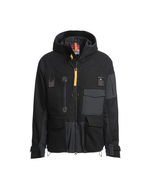 Parajumpers Black Winter Jackets for men