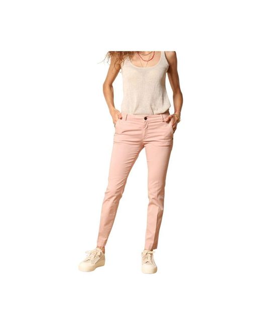 Chinos Mason's en coloris Pink