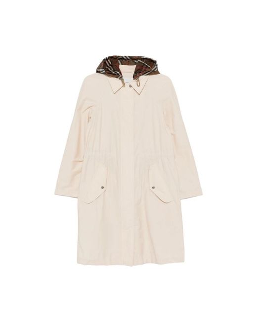 Burberry Natural Parkas