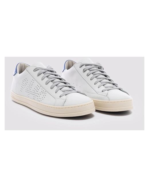 P448 White Sneakers for men