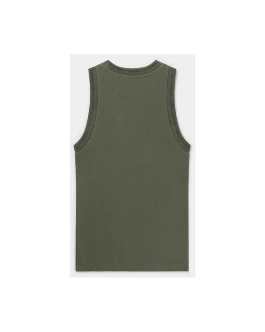 Daily Paper Green Sleeveless Tops