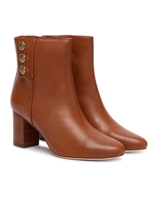Ralph Lauren Brown Heeled Boots