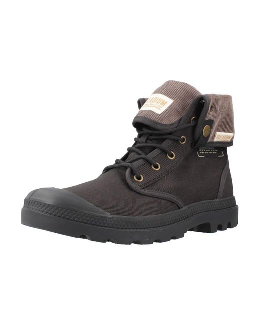 Lace-Up Boots Palladium de color Brown