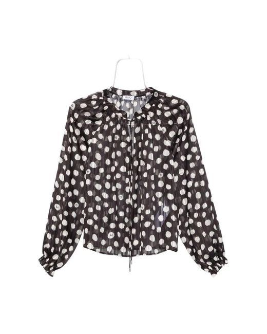 Liu Jo Black Blouses