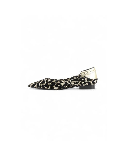 Liu Jo Black Ballerina Shoes
