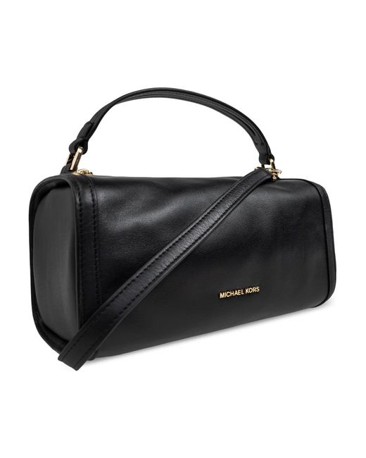 Michael kors black and white handbags hot sale
