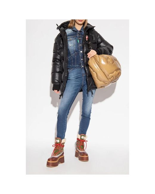 DSquared² Blue Skinny Fit Jeans