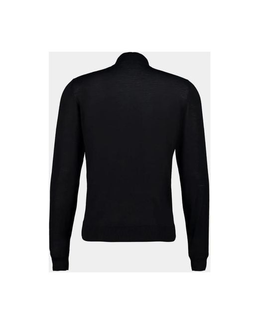 Piacenza 1733 Black Turtlenecks for men