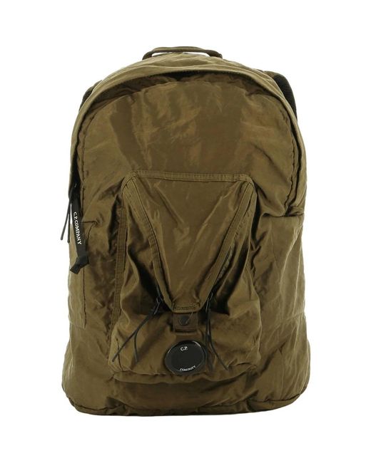 C P Company Green Backpacks for men