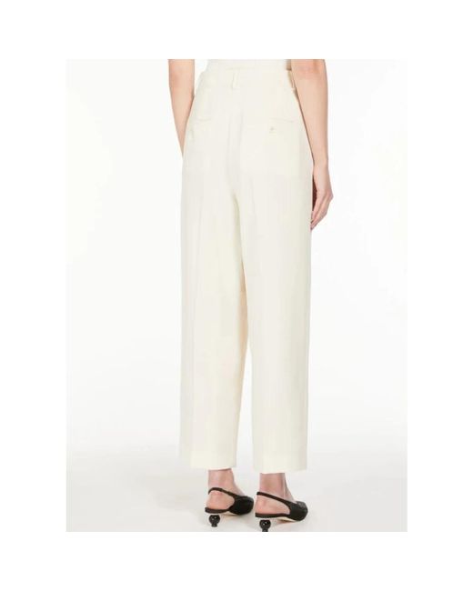 Weekend by Maxmara Natural Tapered Trousers