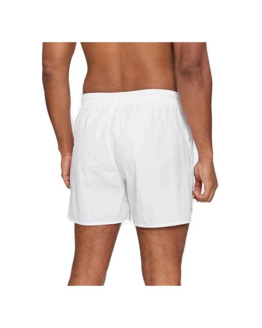 Emporio Armani White Beachwear for men