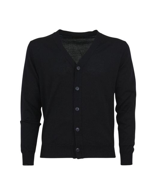 Altea Cardigans in het Black voor heren