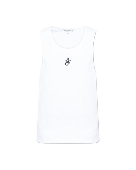 Sleeveless Tops di J.W. Anderson in White da Uomo
