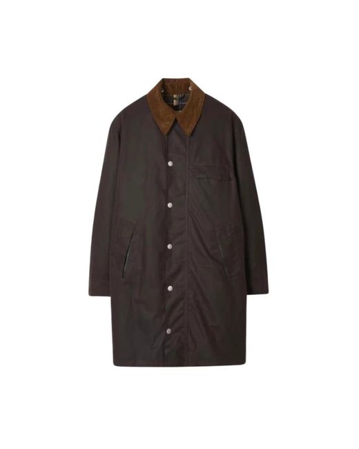 Barbour Jassen ,Bruin ,Katoen Rustic Beeston Wax Jacket in het Black voor heren