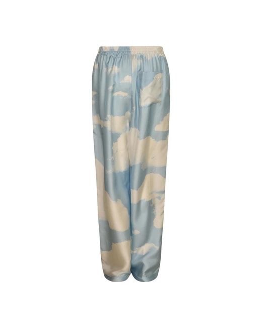Moschino Broeken ,Blauw ,Trainingsbroeken in het Blue
