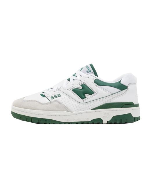 New Balance White Sneakers for men
