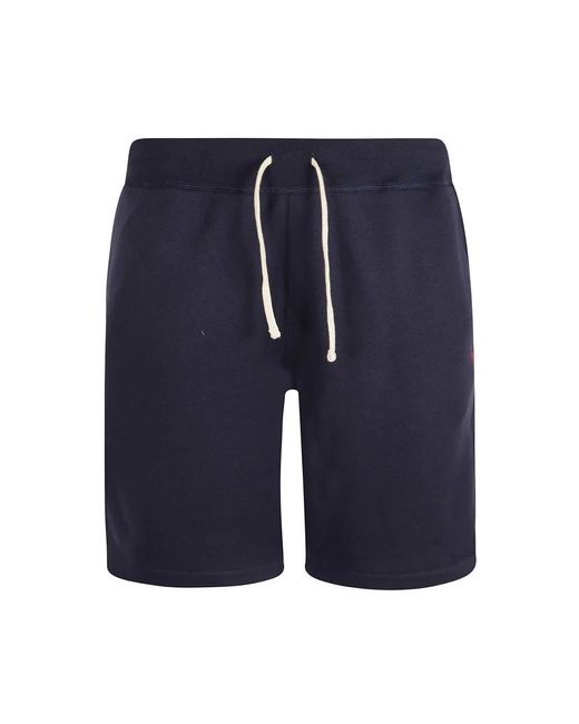 Ralph Lauren Marineblaue baumwollmischung shorts in Blue für Herren