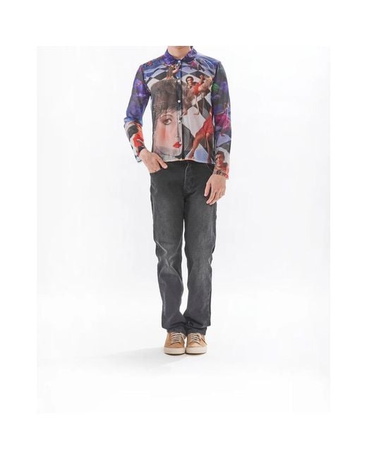 Sunnei Blue Casual Shirts for men