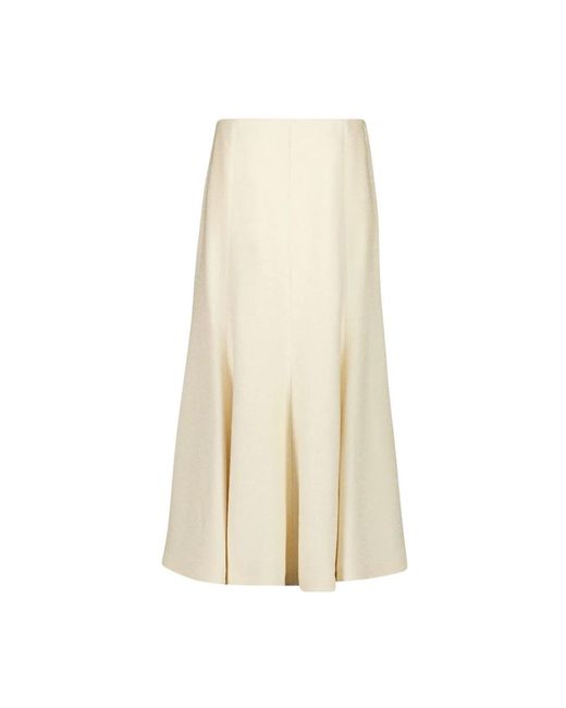Gabriela Hearst Natural Midi Skirts