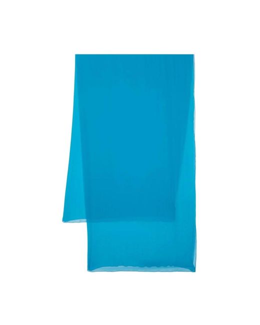 Silky Scarves di Alberta Ferretti in Blue