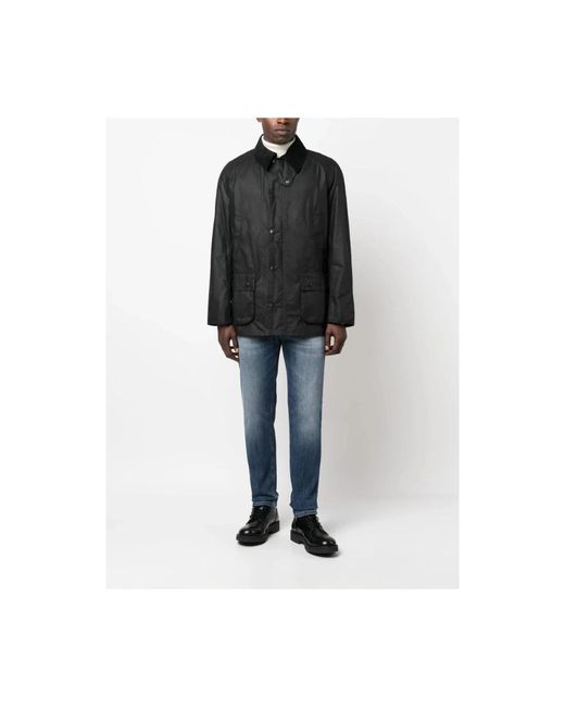 Barbour Black Light Jackets for men