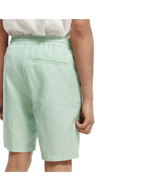 Scotch & Soda Green Casual Shorts for men