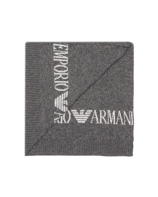 Winter Scarves di Emporio Armani in Gray