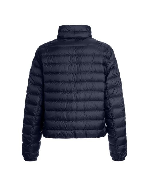 Parajumpers Jassen ,Blauw ,Leer Jassen Blauw in het Blue