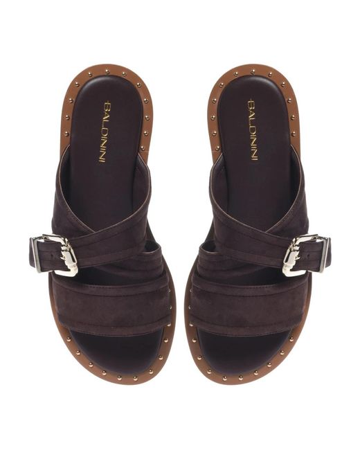 Baldinini Brown Sliders