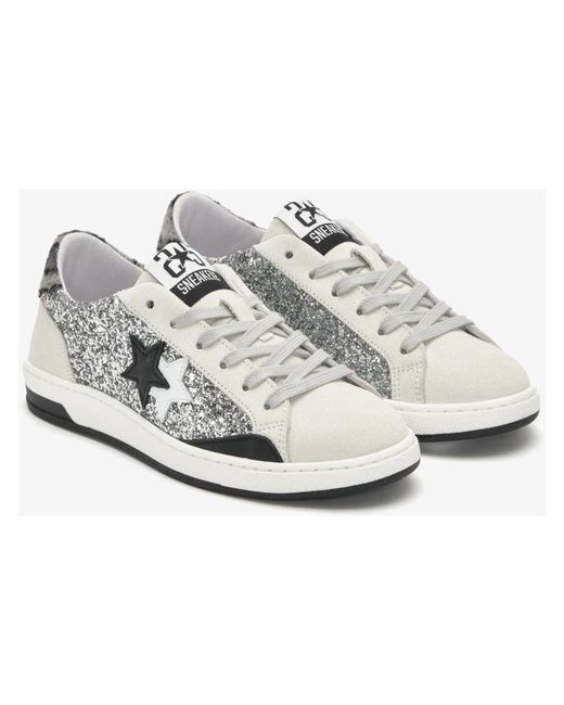 2 Star White Sneakers