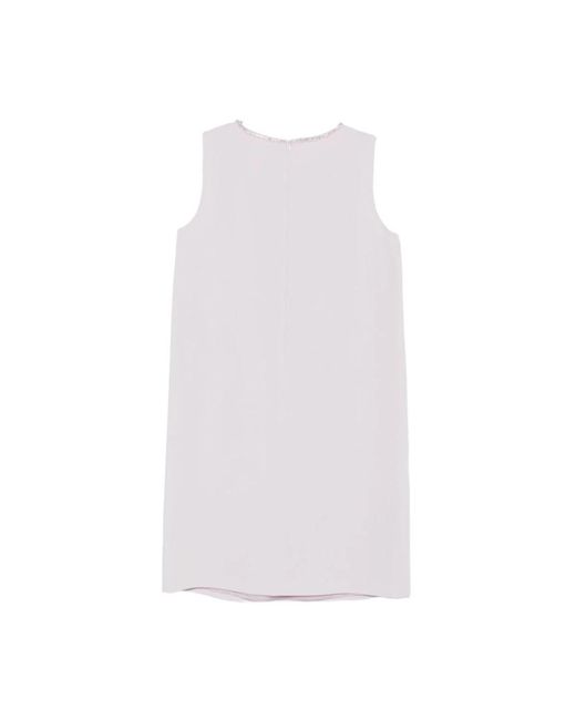 Marina Rinaldi White Short Dresses