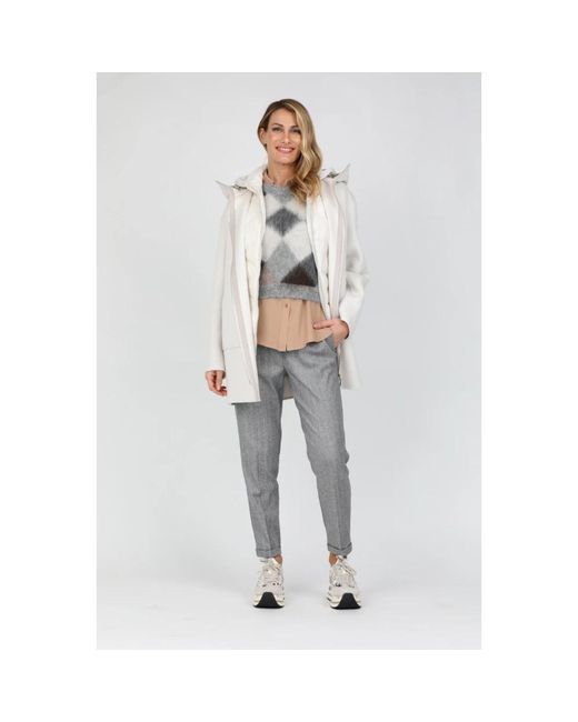 Light Jackets Gimo's en coloris White