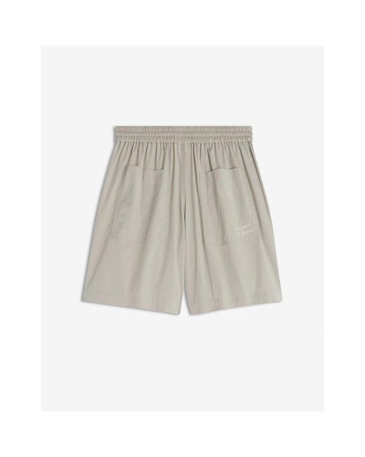 Maison Kitsuné Casual Shorts in het Gray voor heren